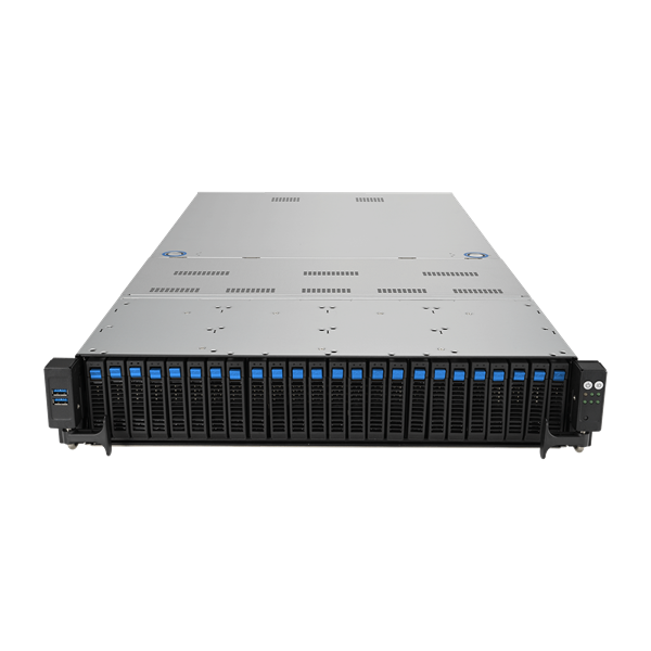 Сервер ASUS RS720-E11-RS24U 2U, 2xLGA4677, 32 DIMM DDR5, 24x 2.5"(12x NVMe+12x NVMe/SATA/SAS* hs), 2 x M.2 slot 2280, 2x10Gbe RJ45, 1 dual-slot GPU, 4 slots PCIe 5.0, 1x OCP 3.0, 2x2600W Сервер ASUS RS720-E11-RS24U 2U, 2xLGA4677, 32 DIMM DDR5, 24x 2.5"(12x NVMe+12x NVMe/SATA/SAS* hs), 2 x M.2 slot 2280, 2x10Gbe RJ45, 1 dual-slot GPU, 4 slots PCIe 5.0, 1x OCP 3.0, 2x2600W