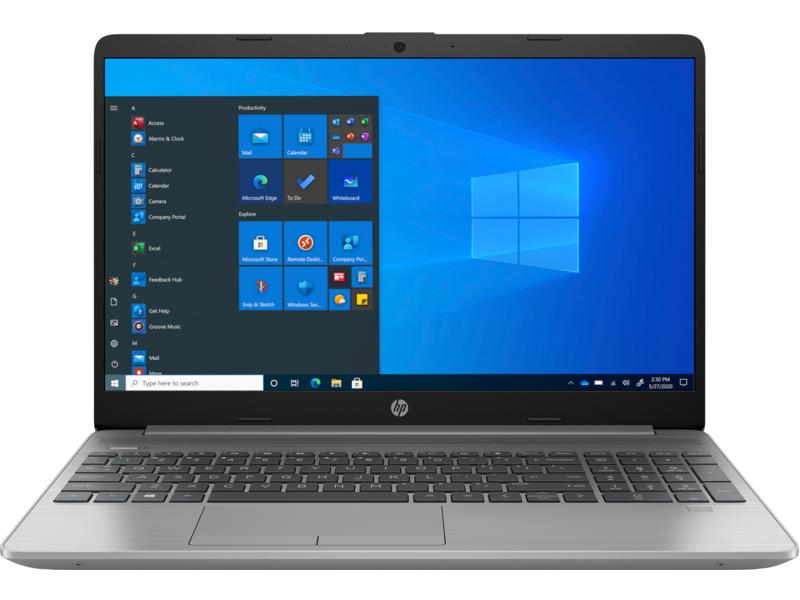 Ноутбук без сумки HP 250 G8 Core i3-1115G4 3.0GHz,15.6"FHD (1920x1080) AG,8Gb DDR4(1),256Gb SSD,No ODD,41Wh,1.8kg,1y,Win11Pro/Multilanguage,Asteroid Silver,KB Eng/Rus