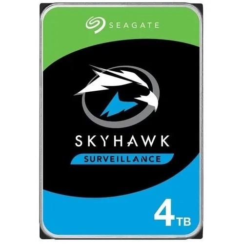 Жесткий диск HDD SATA Seagate 4Tб, ST4000VX016, Skyhawk, 5400 rpm,256Mb buffer, (аналог ST4000VX013), 1 year