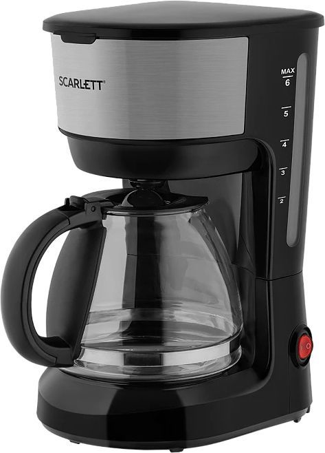 Кофеварка капельная Scarlett SC-CM33012 600Вт черный Кофеварка капельная Scarlett SC-CM33012 600Вт черный