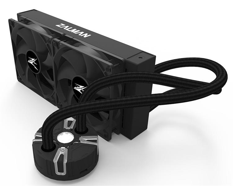 Система водяного охлаждения Zalman CPU Liquid Cooler 240mm, Black