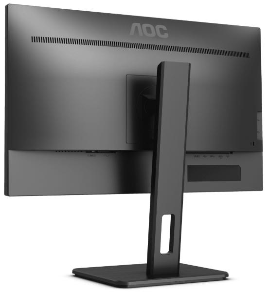 Монитор 23,8" AOC Q24P2Q 2560x1440 75Hz IPS LED 16:9 4ms D-Sub HDMI DP 4*USB3.2 50M:1 1000:1 178/178 250cd HAS Pivot Tilt Swivel Speakers Black