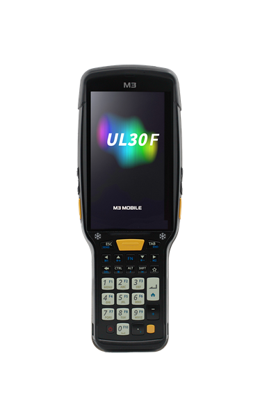 Терминал сбора данных M3 Mobile UL30F (Frozen) Android 14.0 GMS, HD, 802.11 a/b/g/n/ac/ax, SE4770, Rear Camera, BT5.3, NFC(HF), 8G/128G, 28K, 6700mAh Bat for low temperature Bullet Proof Film, Hand Strap. Req CRDPWR Терминал сбора данных M3 Mobile UL30F (Frozen) Android 14.0 GMS, HD, 802.11 a/b/g/n/ac/ax, SE4770, Rear Camera, BT5.3, NFC(HF), 8G/128G, 28K, 6700mAh Bat for low temperature Bullet Proof Film, Hand Strap. Req CRDPWR