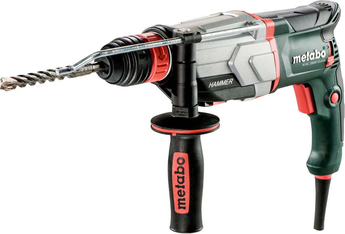 Перфоратор Metabo KHE 2660 Quick патрон:SDS-plus уд.:3Дж 850Вт (кейс в комплекте)