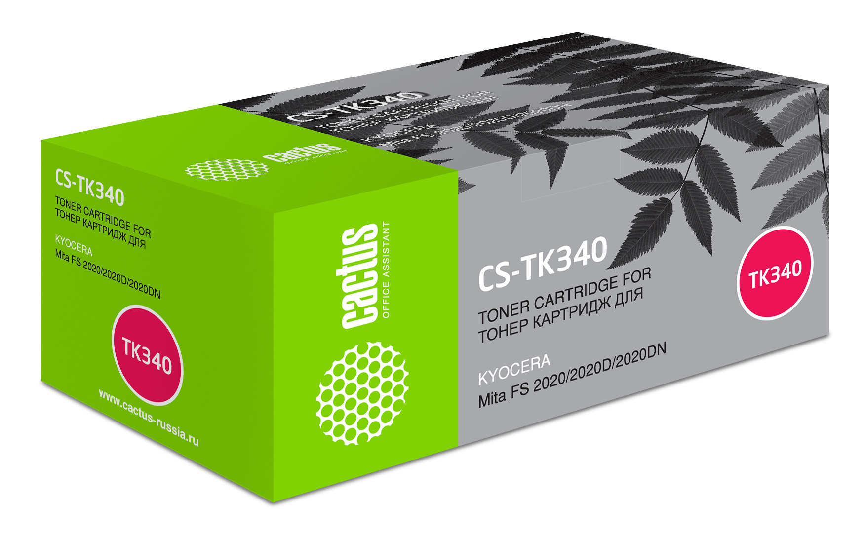 Картридж лазерный Cactus CS-TK340 TK-340 черный (12000стр.) для Kyocera Mita FS 2020/2020D/2020DN Картридж лазерный Cactus CS-TK340 TK-340 черный (12000стр.) для Kyocera Mita FS 2020/2020D/2020DN