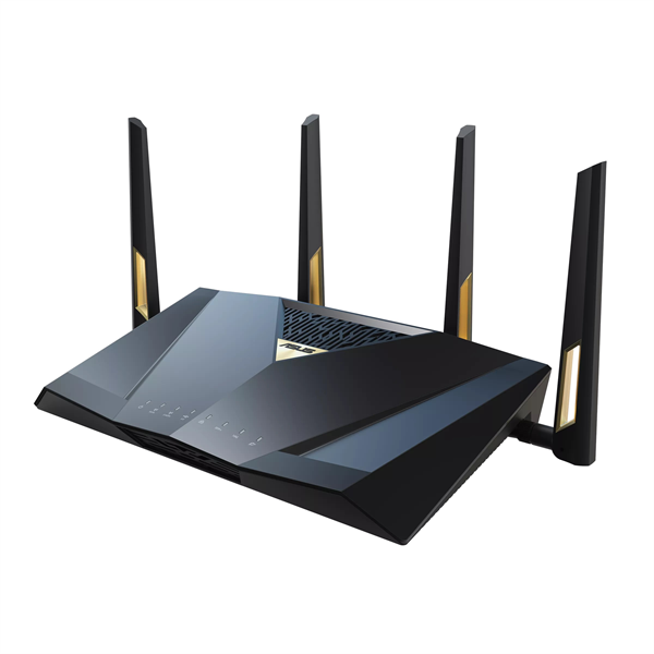 роутер ASUS RT-BE88U//802.11 a/b/g/n/ac/ax/be, 2,4 + 5 gGz, black роутер ASUS RT-BE88U//802.11 a/b/g/n/ac/ax/be, 2,4 + 5 gGz, black