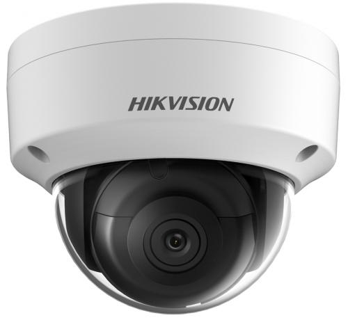 Видеокамера Hikvision 2Мп уличная купольная IP-камера с EXIR-подсветкой до 30м1/2.8" Progressive Scan CMOS; объектив 6мм; угол обзора 54°; механический ИК-фильтр; 0.028лк@F2.0; сжатие H.265/H.265+/H.264/H.264+/M