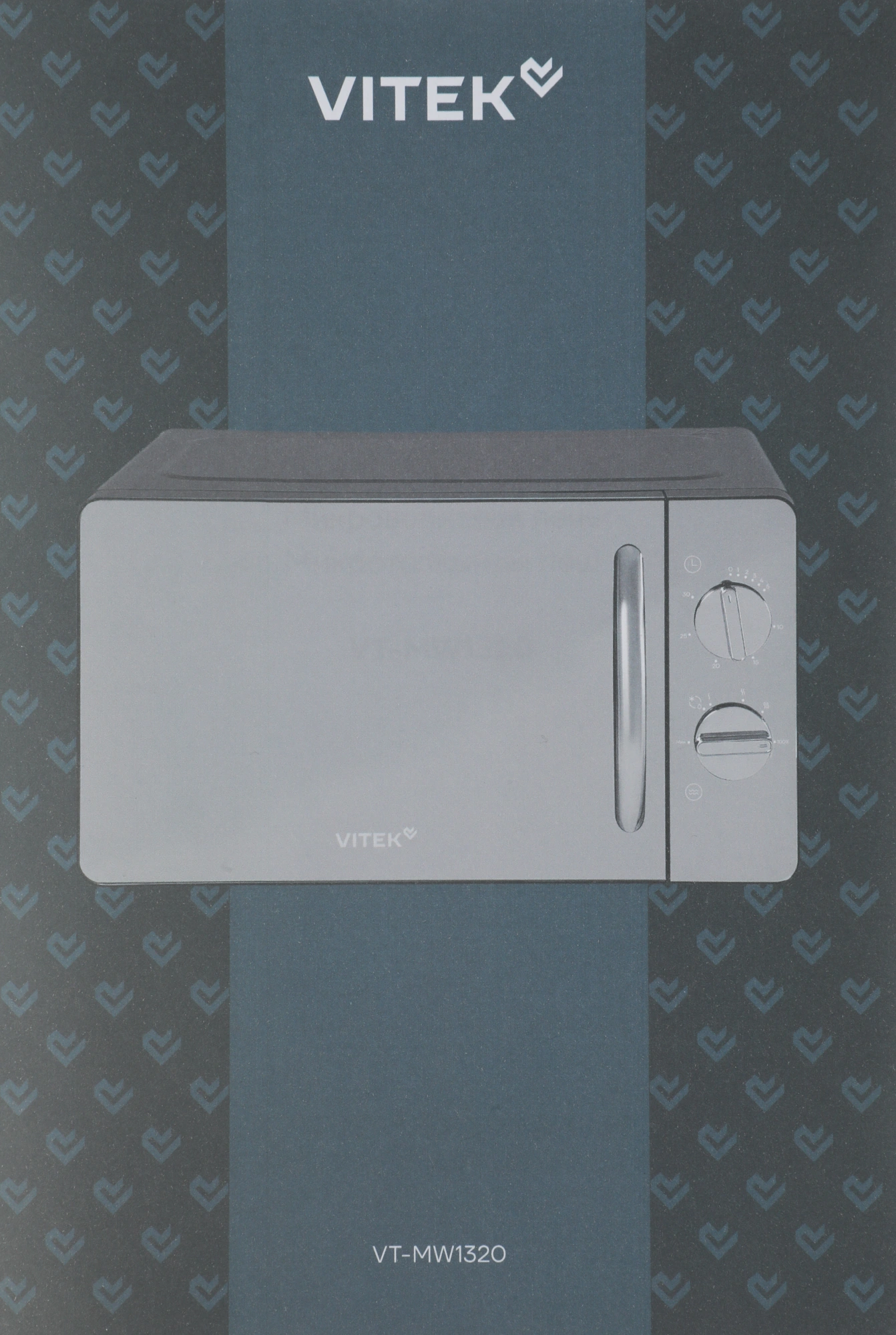 Микроволновая Печь Vitek VT-MW1320 20л. 700Вт черный/хром