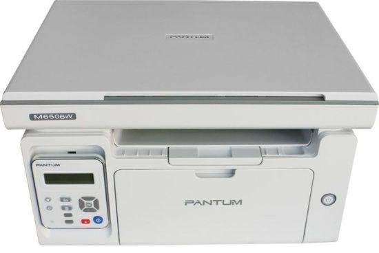 Мфу Pantum M6506NW, P/C/S, Mono laser, А4, 22 ppm, 1200x1200 dpi, 128 MB RAM, paper tray 150 pages, USB, WiFi, start. cartridge 700 pages (grey)
