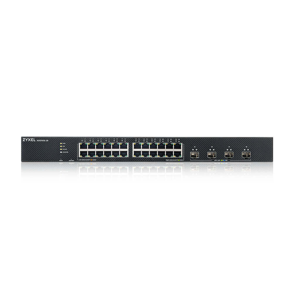 Коммутатор Smart L3 Lite Zyxel NebulaFlex XGS1935-28, rack 19", 24xGE, 4xSFP+, бесшумный
