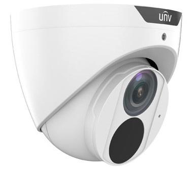Камера Uniview Видеокамера IP купольная, 1/2.7" 4 Мп КМОП @ 30 к/с, ИК-подсветка до 50м., LightHunter 0.003 Лк @F1.6, объектив 4.0 мм, WDR, 2D/3D DNR, Ultra 265, H.265, H.264, MJPEG, 3 потока, встроенный мик