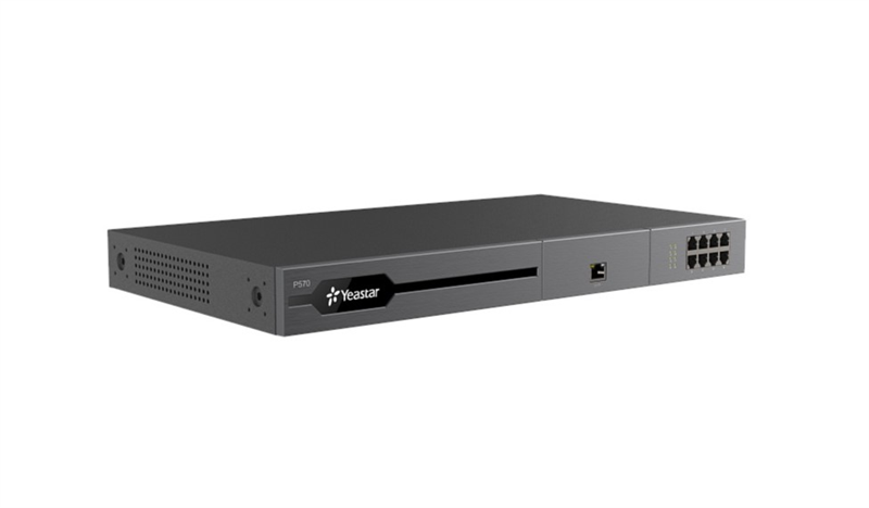 АТС YEASTAR IP-АТС на 300 абонентов и 60 одновременных вызовов, позволяет подключать аналоговые линии/телефоны, линии BRI/PRI и GSM-линии посредством дополнительных модулей, поддерживает протоколы MFC R2