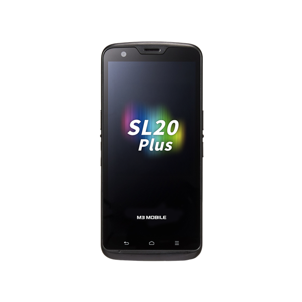 Терминал сбора данных M3 Mobile SL20 Android 11.0 GMS, LTE(4G), 802.11 a/b/g/n/ac, E5, Front and Rear Cameras, HD, BT 5.0, GPS, NFC(HF), 4G/64G, Ext Bat 5,000mAh. Hand strap & Bullet Proof Film is not fit. Req CRD&PWSP