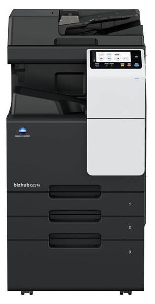 Лазерное многофункциональное устройство Konica Minolta bizhub C257i (МФУ, A3, 25 ppm, без крышки и ADF, без тумбы, без картриджей, без кабеля питания, запуск только инженером платно)