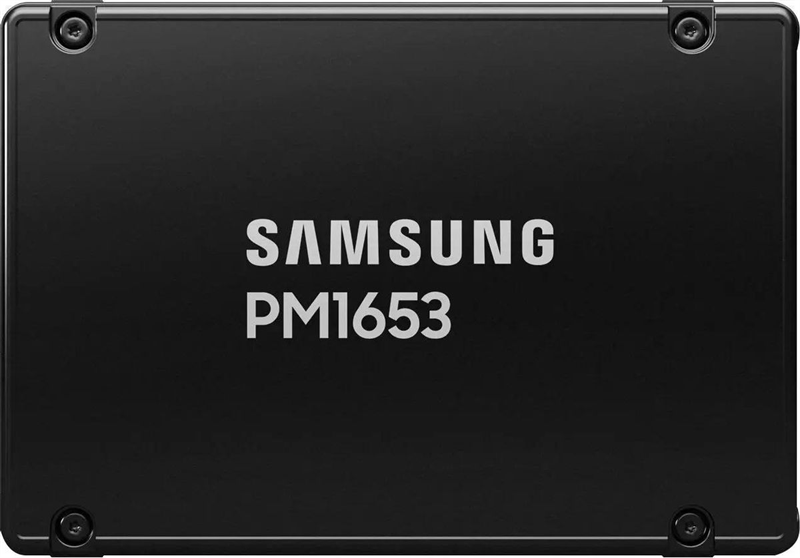 Твердотельный накопитель Samsung Enterprise SSD, 2.5"(SFF) 15mm, PM1653, 3200GB (3.2TB), SAS 24Gb/s, R4200/W3700Mb/s, IOPS(R4K) 770K/135K, MTBF 2M, 3DWPD/5Y(official FW mod), TBW 17520TB, OEM (repl. MZILT3T2HBLS-00007)