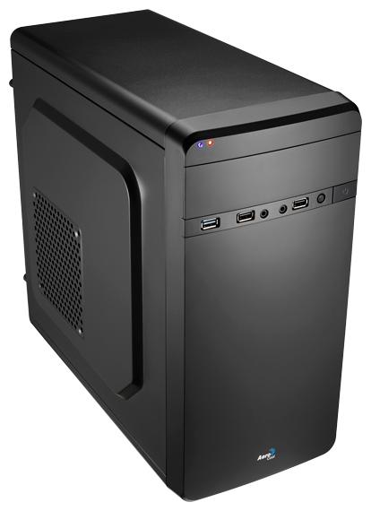  Корпус Aerocool Qs-180, mATX, без БП, 1 x USB 3.0, 2 x USB 2.0, съемный фильтр от пыли для БП