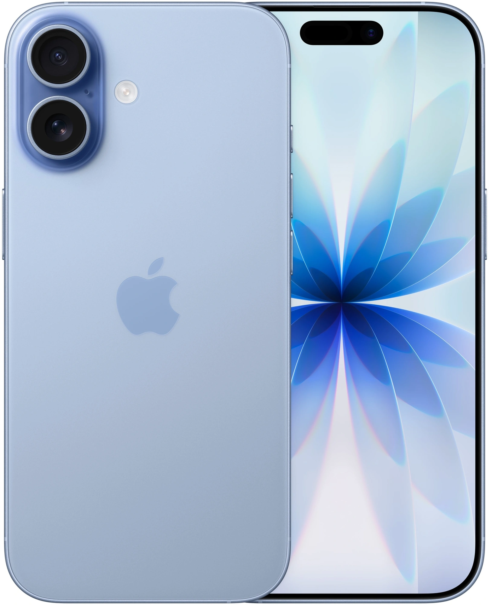 Смартфон Apple A3520 iPhone 17 256Gb 8Gb голубой моноблок 3G 4G 1Sim 6.3" 1206x2622 iOS 26 48Mpix 802.11 a/b/g/n/ac/ax/be NFC GPS Protect