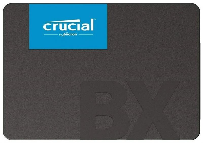 Твердотельный накопитель Crucial SSD Disk BX500 500GB SATA 2.5” 7mm (with 9.5mm adapter) SSD, 1 year