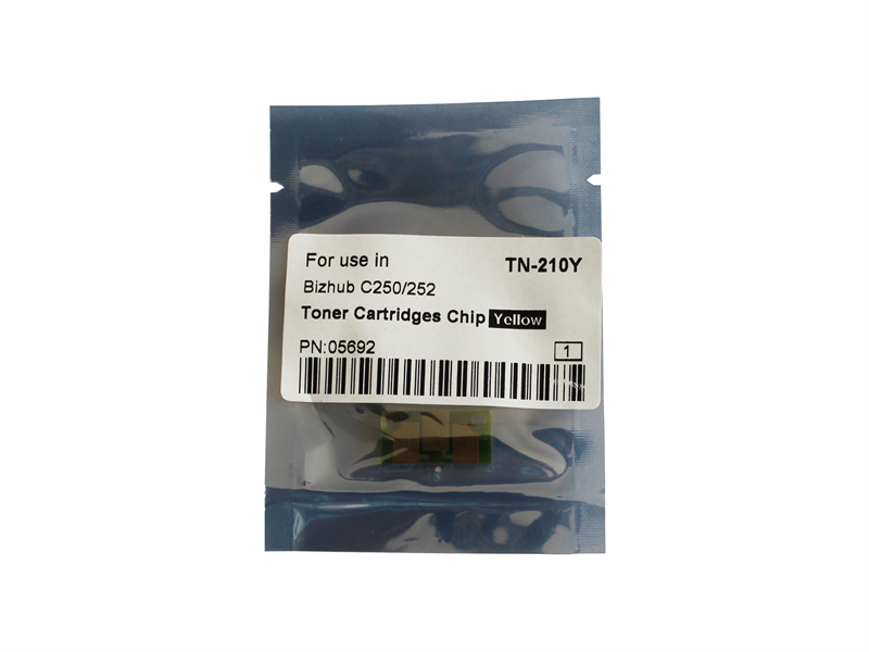 Чипы Чип картриджа для KONICA MINOLTA Bizhub C250/C252 (CET) Yellow, (WW), 12000 стр., CET5692
