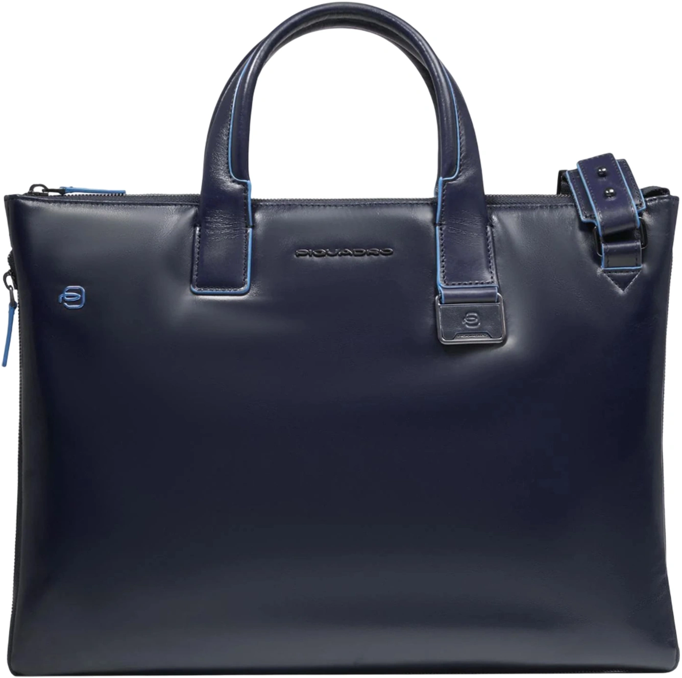 Деловая сумка Piquadro Blue Square CA4021B2/BLU2 с отделением для ноутбука 15.6" синяя натур.кожа Деловая сумка Piquadro Blue Square CA4021B2/BLU2 с отделением для ноутбука 15.6" синяя натур.кожа