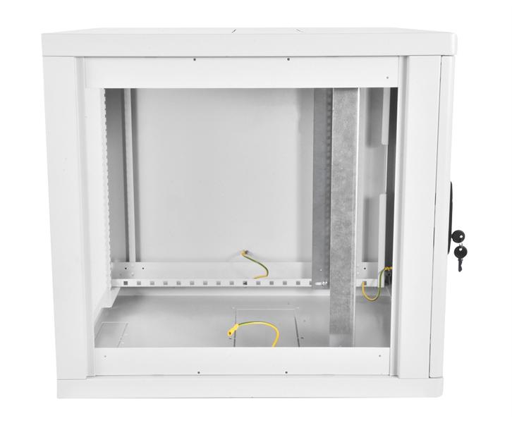  Шкаф телекоммуникационный настенный разборный 15U (600  650) съемные стенки, дверь стекло