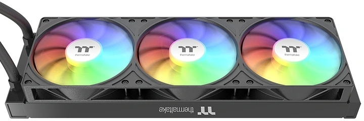 Система водяного охлаждения Thermaltake LB360 Ultra ARGB Soc-AM5/AM4/1200/1700/1851 черный 4-pin 33.8dB Al LCD Ret (CL-W507-PL12SW-A)