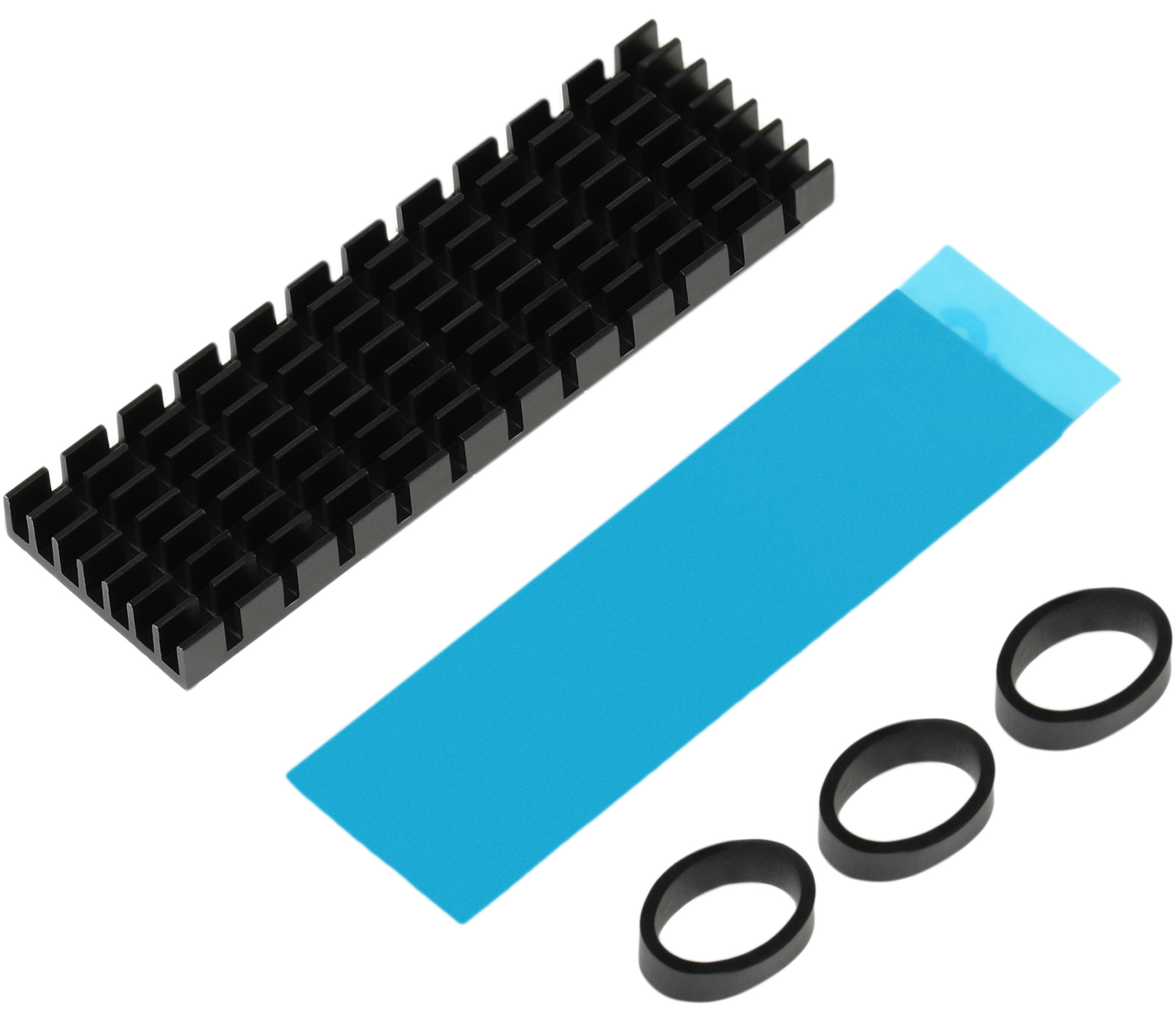 Радиатор для SSD Digma DGRDRM2A черный металл Ret Радиатор для SSD Digma DGRDRM2A черный металл Ret