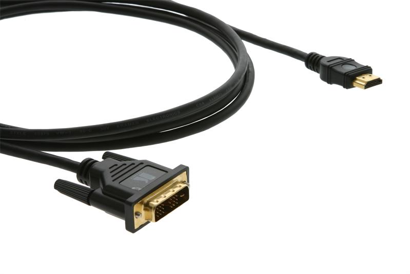  Kramer C-HM/DM-6 Кабель HDMI-DVI (Вилка - Вилка), 1,8 м