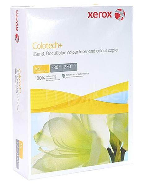  Бумага XEROX Colotech Plus 170CIE, 280г, A4, 250 листов (кратно 4 шт)