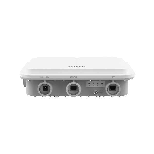 Точка доступа Ruijie Ruijie  Wi-Fi  6  (802.11ax)  outdoor  wireless  access  point,  dual-band  dual-radio,  up  to  575Mbps@2.4G, 1200Mbps@5G and 1775Mbps per AP, 4 spatial streams, built-in directional  antenna,