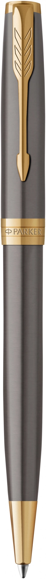 Ручка шариков. Parker Sonnet Grey Core GT (2213679) M черн. черн. подар.кор. Ручка шариков. Parker Sonnet Grey Core GT (2213679) M черн. черн. подар.кор.
