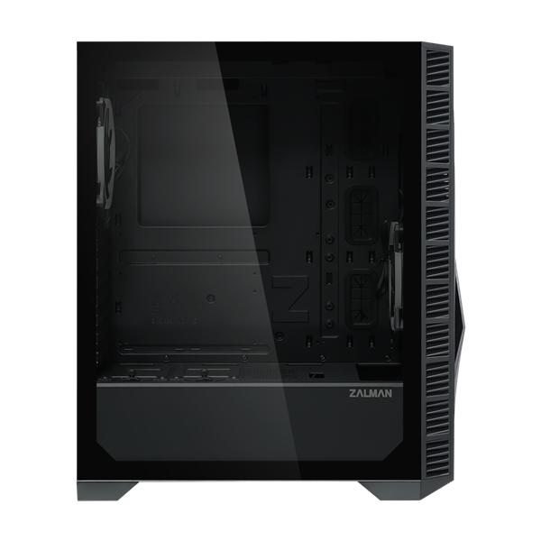 Корпус ZALMAN Z3 ICEBERG, ATX, BLACK, WINDOW, 5x3.5", 1x2.5", 2xUSB2.0, 1xUSB3.0, FRONT 1x120mm ARGB, REAR 1x120mm ARGB (существенное повреждение коробки)