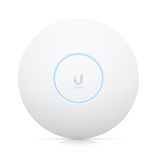 Точка беспроводного доступа Ubiquiti Access Point U6 Enterprise WiFi 6 support (2.4/5/6 GHz bands), 10.2 Gbps aggregate throughput rate, (1) 2.5GbE RJ45 port (PoE In)Powered with PoE+