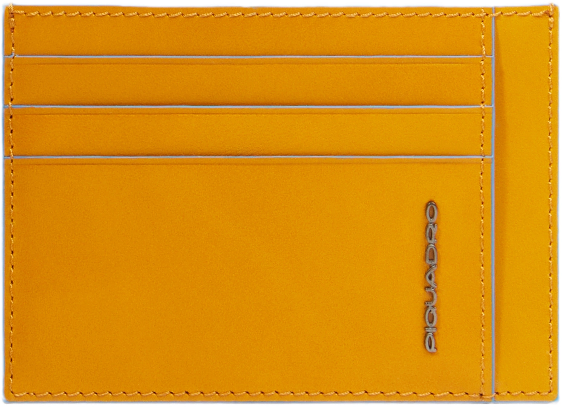 Чехол для кредитных карт Piquadro Blue Square PP2762B2R/G шафрановый натур.кожа Чехол для кредитных карт Piquadro Blue Square PP2762B2R/G шафрановый натур.кожа