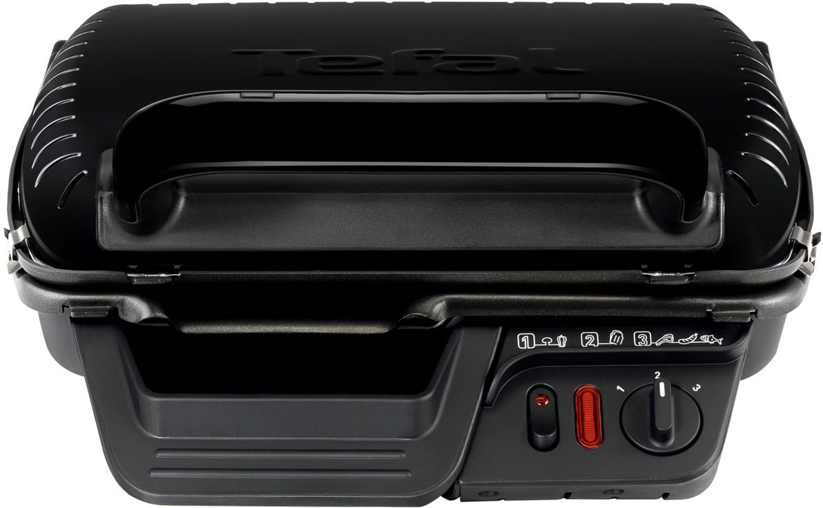 Электрогриль Tefal GC305816 2000Вт серебристый/черный