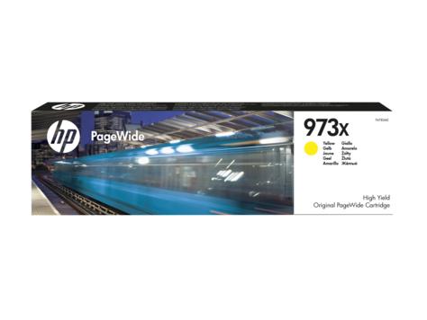 Картридж Cartridge HP 973X  PageWide увеличенной емкости, для PW Pro 477/452, желтый (7000 стр.)