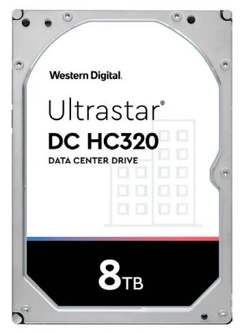 Жесткий диск Western Digital Ultrastar DC HС320 HDD 3.5" SAS 8Tb, 7200rpm, 256MB buffer, 512e (0B36400 HGST), 1 year