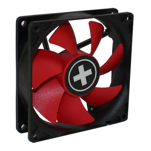 Вентилятор для корпуса XILENCE case fan, XPF80.R.PWM, 80mm Red Wing, Hydro bearing, PWM (существенное повреждение коробки)