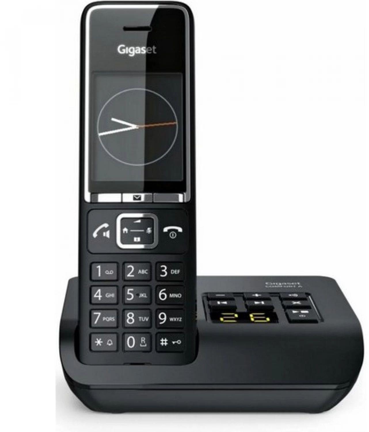 Радиотелефон Gigaset COMFORT 550A RUS BLACK-CHROME