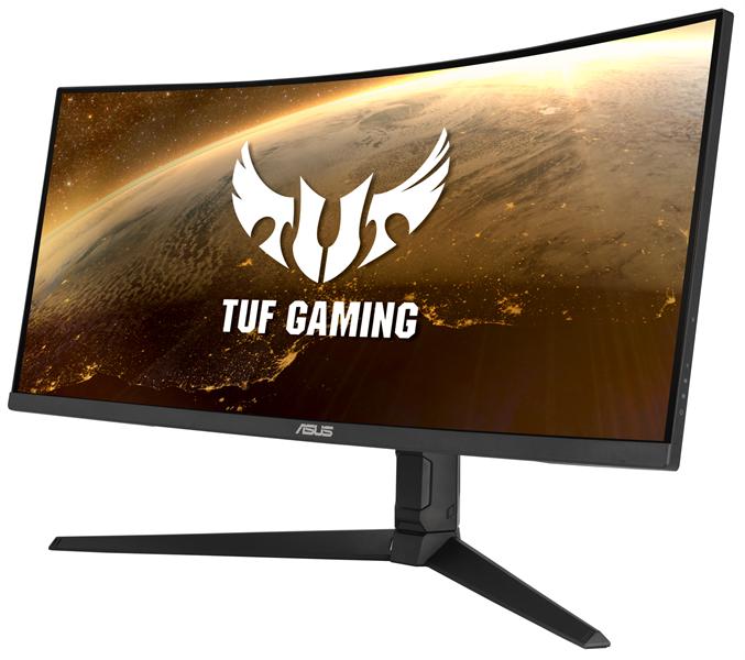 Монитор ASUS 34" VG34VQL1B VA LED изогнутый, 3440x1440, ProGaming, 1ms, 550cd/m2, 178°/178°, 100Mln:1, 165Hz, HDR10, 2*HDMI, 2*DP, USB-hub, MM, HAS, Swivel, Tilt, VESA, Black, 90LM06F0-B01170 3 years