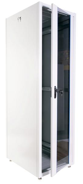  Шкаф телекоммуникационный напольный ЭКОНОМ 48U (600  1000) дверь стекло, дверь металл