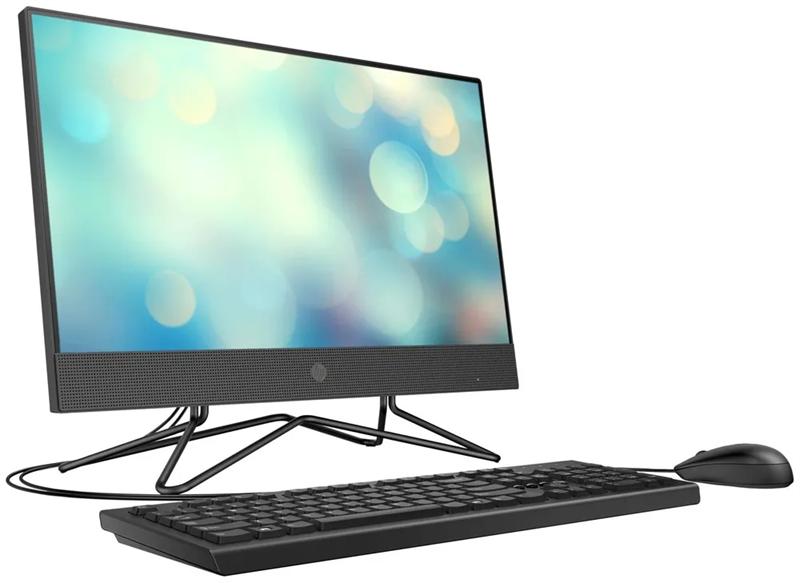 Моноблок HP 200 G4 All-in-One NT 21,5"(1920x1080)Core i5-10210U,8GB,256GB,No ODD,eng/rus usb kbd,mouse,RTL8821CE AC 1x1 BT 4.2 WW,RTF,Iron Gray with 5MP,DOS,1Wty