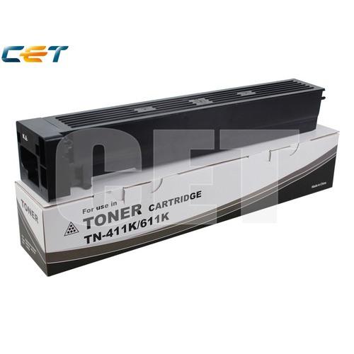 Тонер-картриджи Тонер-картридж TN-411K/TN-611K для KONICA MINOLTA Bizhub C451/C550/C650 (CET) Black, 690г, 45000 стр., CET7256