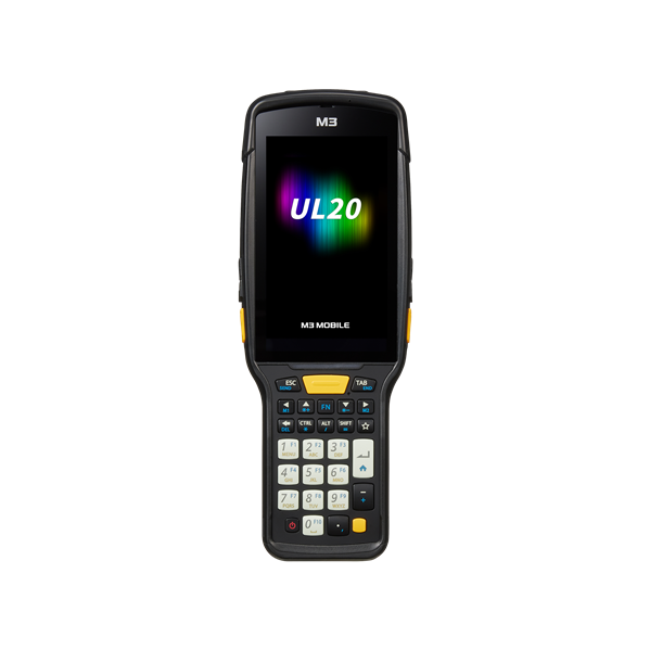 Терминал сбора данных M3 Mobile UL20F (Frozen) Android 10.0 GMS, FHD, 802.11 a/b/g/n/ac, SE4750, Rear Camera, BT, NFC(HF), 4G/64G, 28K, incl St Bat 6700mAh for low temperature, Hand Strap, Bullet Proof. Req CRDPWSP