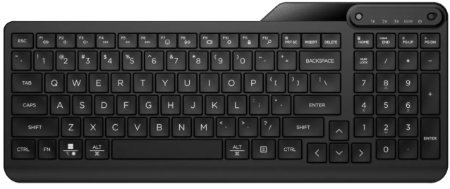 клавиатура Keyboard HP 460 Multi-Device BT (Black) cons клавиатура Keyboard HP 460 Multi-Device BT (Black) cons