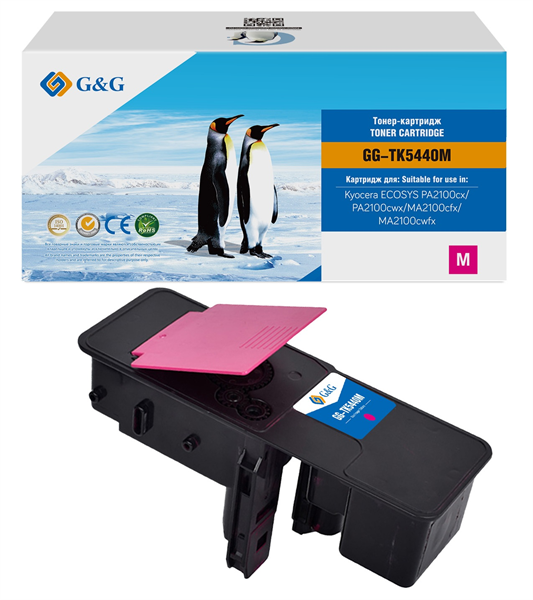 Тонер-картридж G&G toner-cartridge for Kyocera ECOSYS PA2100cx/PA2100cwx/MA2100cfx/MA2100cwfx 2400 pages GG-TK5440M with chip гарантия 36 мес. Тонер-картридж G&G toner-cartridge for Kyocera ECOSYS PA2100cx/PA2100cwx/MA2100cfx/MA2100cwfx 2400 pages GG-TK5440M with chip гарантия 36 мес.