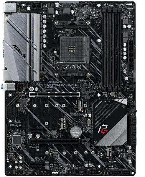 Материнская плата ASROCK X570 PHANTOM GAMING 4, AM4, X570, 4*DDR4, DP+HDMI, 8xSATA3 6.0 (RAID), M.2 Socket, 8xUSB 3.2, ATX; 90-MXBAU0-A0UAYZ