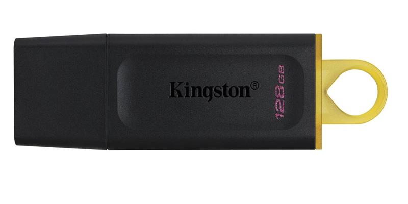 Носитель информации Kingston Flash Drive 128GB USB3.2 Gen1 DataTraveler Exodia (Black + Yellow)