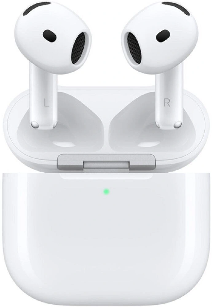 Гарнитура вкладыши Apple AirPods 5 MKFT4ZP/A белый беспроводные bluetooth в ушной раковине
