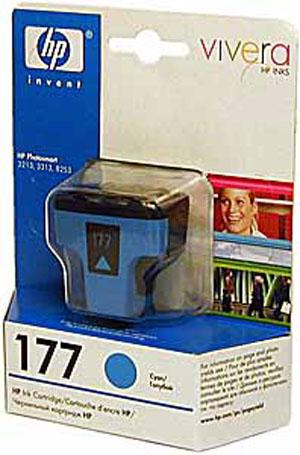 Картридж Cartridge HP 177 для PS 3313/3213/8253, синий (закончилась гарантия HP)